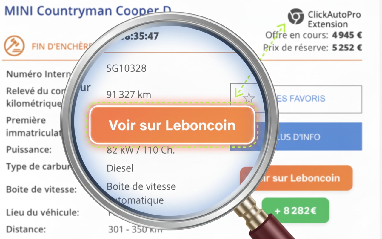 Analyse automatique interface ClicAutoPro